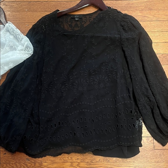 J. Crew White and Black Blouses - Picture 3 of 5